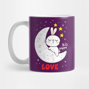 funny rabbit design Mug